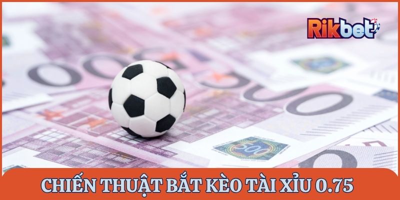 Bỏ túi chiến thuật bắt kèo tài xỉu 0.75 từ cao thủ lâu năm